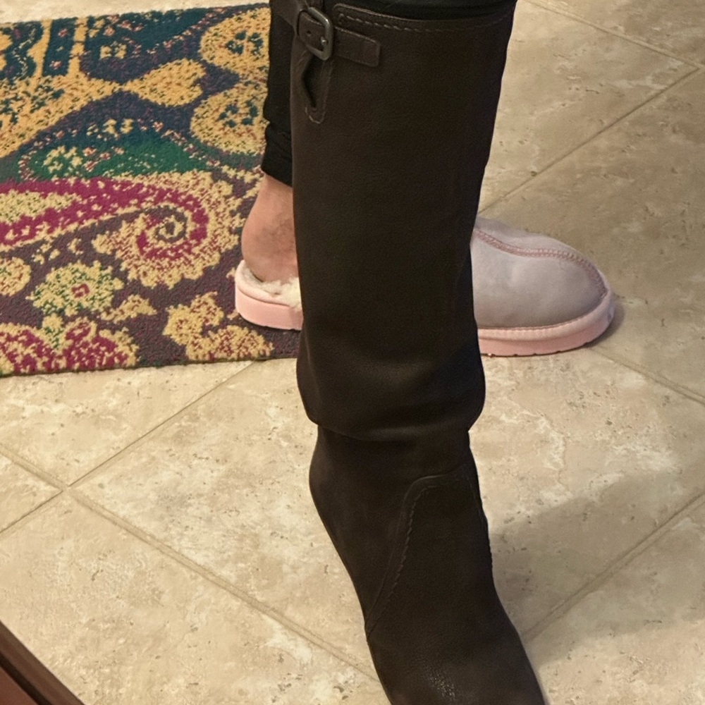 PRADA Nubuck boots 37-1/2 - Picture 9 of 11